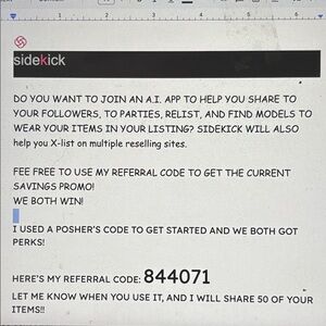 Sidekick referral code AI App Referral Code